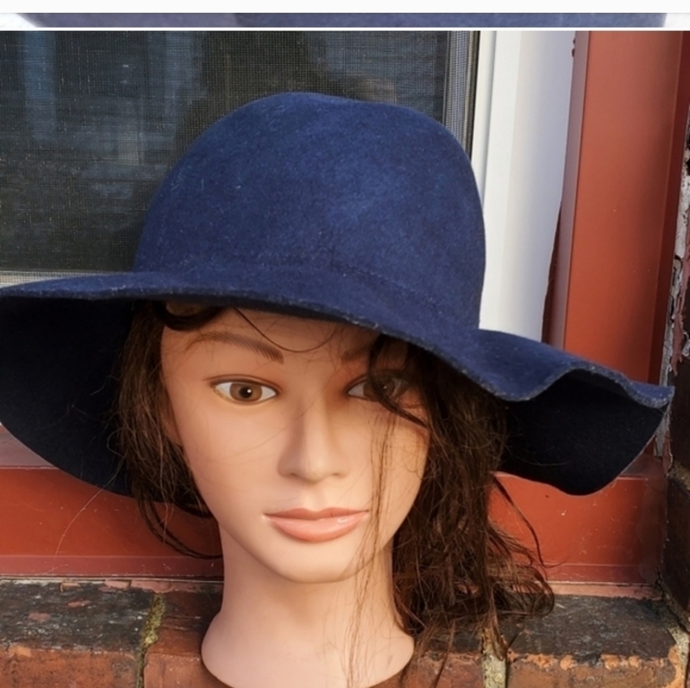 Aldo.Navy floppy‎ wool hat NWT - Picture 3 of 9